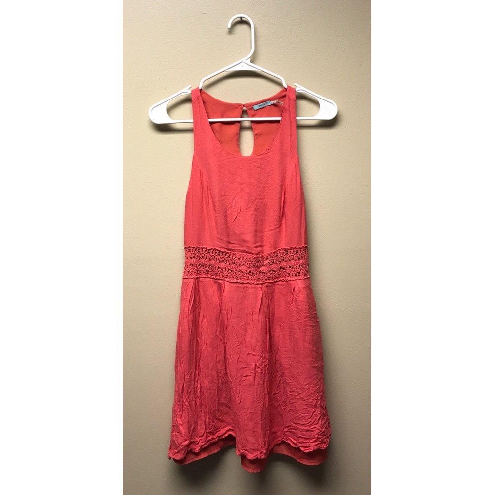 Urban Outfitters Pink Cutout Dress